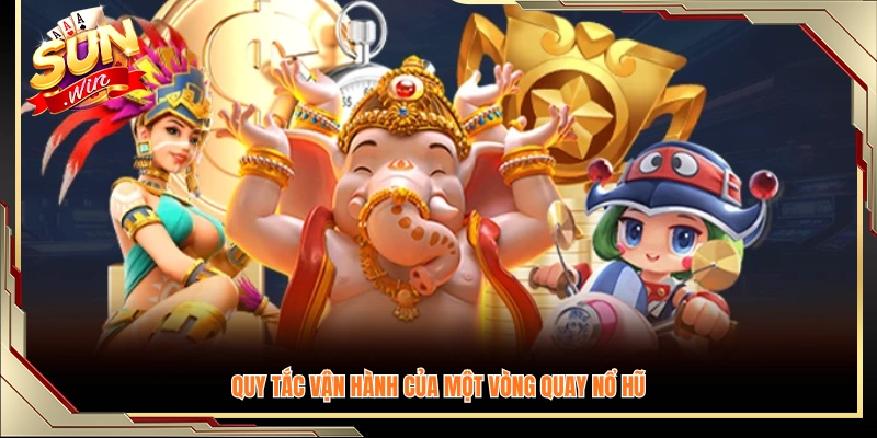 Hoạt động của vòng quay trong cách chơi nổ hũ 